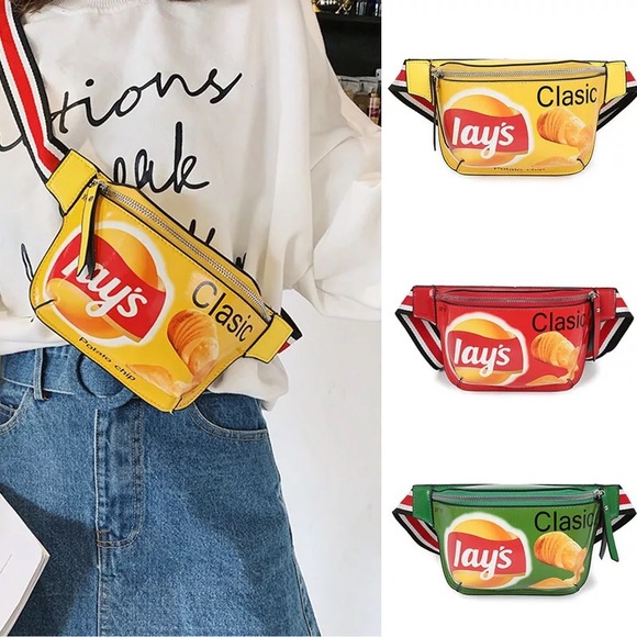 Handbags - Potato Chip Fanny Pack Waist Pouch
